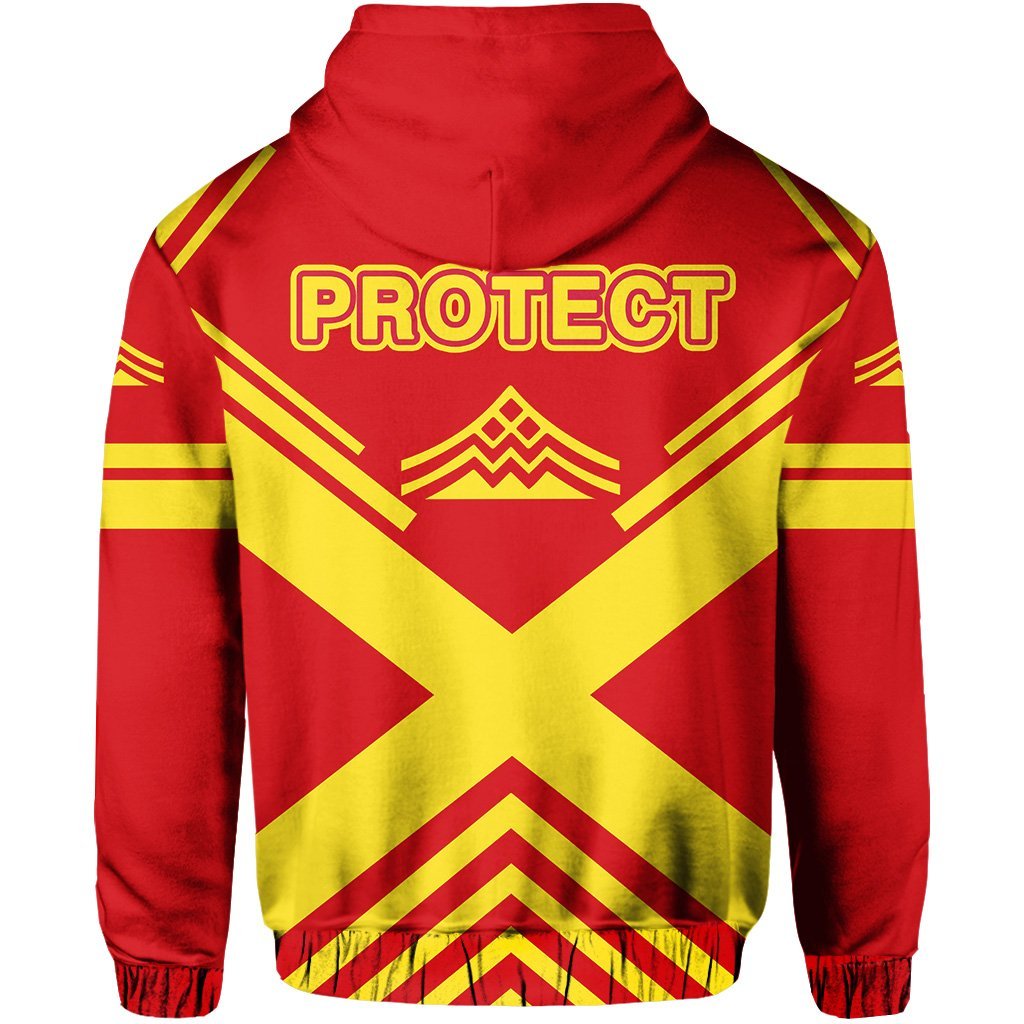 Hawaii Protect Mauna Kea Hoodie Zip - Polynesian Pride