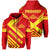 Hawaii Protect Mauna Kea Hoodie Zip Unisex Red - Polynesian Pride