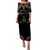 Vanuatu Proud To Be A Ni-Van - Polynesian Pattern Puletasi Dress - Penama Province LT7 Women Black - Polynesian Pride