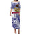 American Samoa Independence Day Puletasi Dress Simple Style LT9 - Polynesian Pride