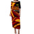 Papua New Guinea Puletasi Dress The Greater Bird of Paradise LT9 - Polynesian Pride