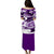 Polynesian Tribal Puletasi Dress Purple LT6 - Polynesian Pride