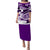 Polynesian Tribal Puletasi Dress Purple LT6 Long Dress Purple - Polynesian Pride