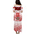 (Custom Personalised) Tonga Emancipation Day Puletaha Dress Independence Day - Unique Kahoa Heilala Flower - White LT8 - Polynesian Pride