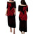 Hawaii Kakau Puletasi Dress Polynesian Floral Tribal Red Version LT9 Long Dress Red - Polynesian Pride