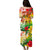 (Custom Personalised) Aloha Poly Fest Puletasi Dress Polynesian Pattern With Tropical Flowers LT14 - Polynesian Pride