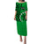 Cook Islands Rarotonga Polynesian Puletasi Dress LT6 Women Green - Polynesian Pride