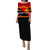 Papua New Guinea Puletasi Dress No.5 LT6 Women Red - Polynesian Pride