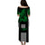 Kakau Hawaiian Polynesian Puletasi Dress Green LT6 - Polynesian Pride