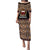 Samoa Puletasi Dress Siapo Patterns LT6 Women Black - Polynesian Pride