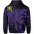 Hawaii Hoodie Zip Polynesian Kanaka Map Hawaiian Hoodie Zip Purple TT Style - Polynesian Pride