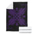 Hawaiian Quilt Maui Plant And Hibiscus Premium Blanket - Purple Black - AH - Polynesian Pride