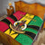 Vanuatu Premium Quilt Pig Tusk Polynesian LT13 Yellow - Polynesian Pride