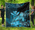 Hawaii Monk Seal Premium Quilt Kakau With Kanaka Turquoise LT14 Turquoise - Polynesian Pride