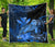 Hawaii Monk Seal Premium Quilt Kakau With Kanaka Blue LT14 Blue - Polynesian Pride