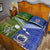 Samoa And Cook Islands Quilt Bed Set Together LT8 - Polynesian Pride