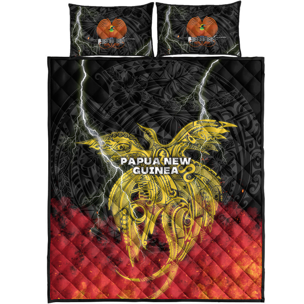 Papua New Guinea Quilt Bed Set Independence Day Special Style LT16 - Polynesian Pride