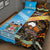 Australia Aboriginal And Fiji Tapa Quilt Bed Set Together LT8 - Polynesian Pride