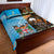 Australia Aboriginal And Fiji Tapa Quilt Bed Set Together LT8 - Polynesian Pride