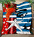 Free West Papua Birds Of Paradise Polynesia Quilt - LT2 BLUE - Polynesian Pride