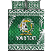 (Custom Personalised) Tonga Liahona High School Quilt Bed Set Simplified Version LT8 - Polynesian Pride