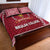 Tonga Beulah College Quilt Bed Set Simplified Version LT8 Maroon - Polynesian Pride