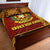 Tonga Vava'u High School Quilt Bed Set Simplified Version - Maroon LT8 Maroon - Polynesian Pride