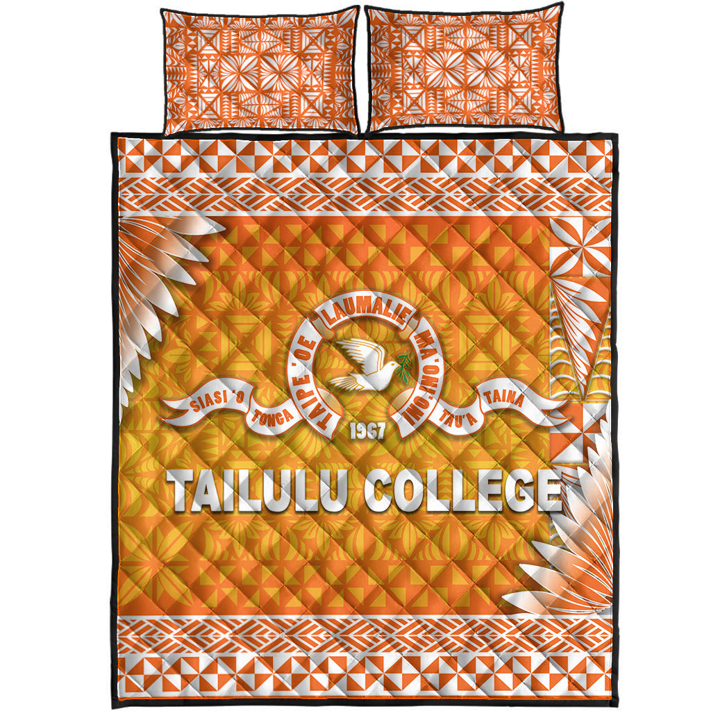 Tonga Tailulu College Quilt Bed Set Simplified Version LT8 - Polynesian Pride