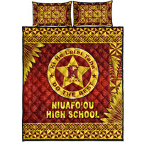 Tonga Niuafo'ou High School Quilt Bed Set Simplified Version LT8 - Polynesian Pride