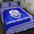 Tonga Tupou High School Quilt Bed Set Simplified Version LT8 Blue - Polynesian Pride