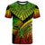 American Samoa T Shirt Reggae Polynesian Necklace and Lauhala Unisex Reggae - Polynesian Pride