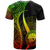 Federated States of Micronesia Custom T Shirt Reggae Micronesian Tentacle Tribal Pattern - Polynesian Pride