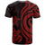 Kosrae Polynesian T shirt Red Tentacle Turtle - Polynesian Pride