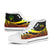 Niue High Top Shoes Reggae - Polynesian Tentacle Tribal Pattern - Polynesian Pride