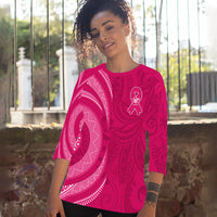 Panthers Rugby Raglan 3/4 Sleeve T Shirt Premiers 2022 Back to Back Champions LT13 Pink - Polynesian Pride