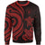 Niue Sweater - Red Tentacle Turtle Unisex Red - Polynesian Pride