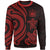 Samoa Sweater - Red Tentacle Turtle Unisex Red - Polynesian Pride