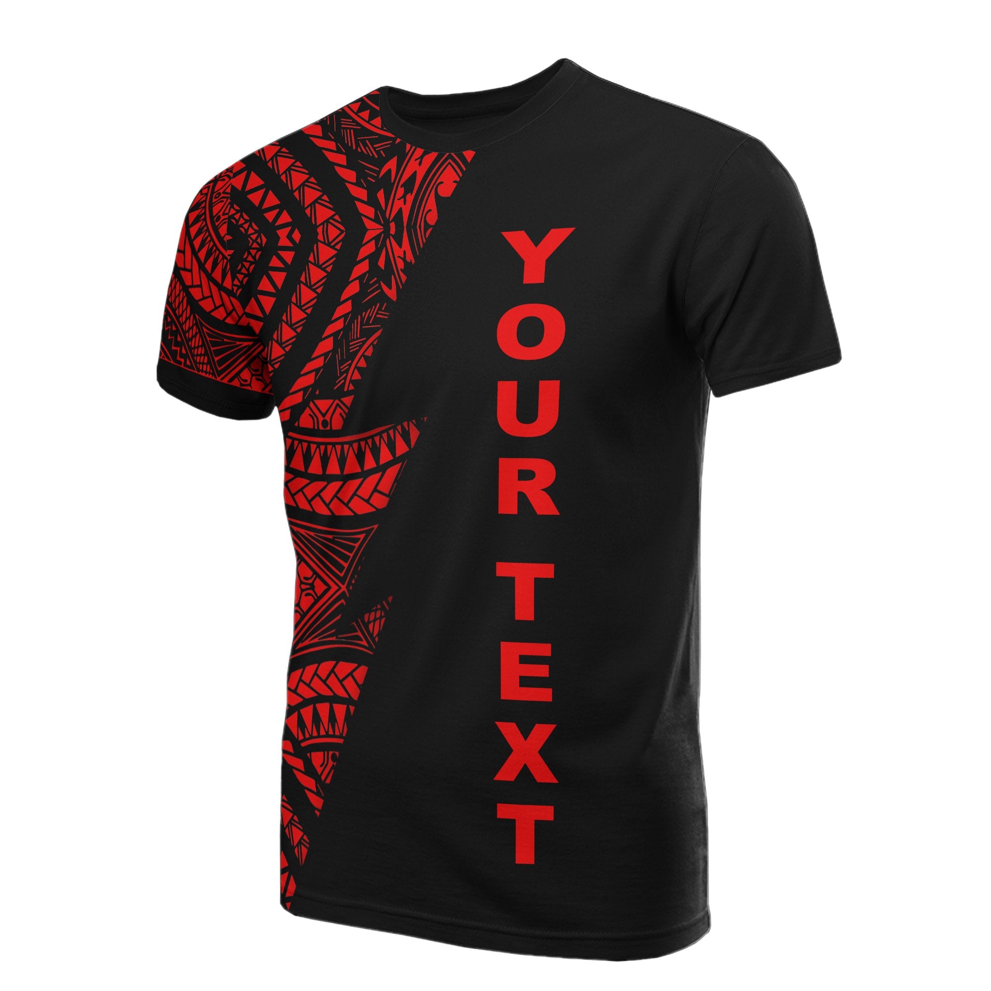 Micronesian Custom All Over T Shirt Micronesian Pattern Red Unisex Red - Polynesian Pride