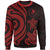 Yap Sweater - Red Tentacle Turtle Unisex Red - Polynesian Pride