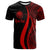 Federated States of Micronesia Custom T Shirt Red Micronesian Tentacle Tribal Pattern Unisex RED - Polynesian Pride