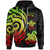 Fiji Polynesian Hoodie Reggae Tentacle Turtle Crest Unisex Reggae - Polynesian Pride