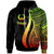 Pohnpei Hoodie Reggae Tentacle Tribal Pattern Unisex Reggae - Polynesian Pride