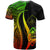 Guam Custom T Shirt Reggae Polynesian Tentacle Tribal Pattern - Polynesian Pride