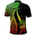 Fiji Polo Shirt Reggae Polynesian Tentacle Tribal Pattern - Polynesian Pride