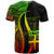 Fiji T Shirt Reggae Polynesian Tentacle Tribal Pattern - Polynesian Pride