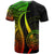 Palau Custom T Shirt Reggae Micronesian Tentacle Tribal Pattern - Polynesian Pride