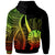 Tahiti Hoodie Reggae Tentacle Tribal Pattern - Polynesian Pride