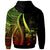 Fiji Hoodie Reggae Tentacle Tribal Pattern Crest - Polynesian Pride