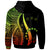 Cook Islands Hoodie Reggae Tentacle Tribal Pattern - Polynesian Pride