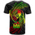 Yap Micronesian T Shirt Reggae Spiral Pattern Hibiscus - Polynesian Pride